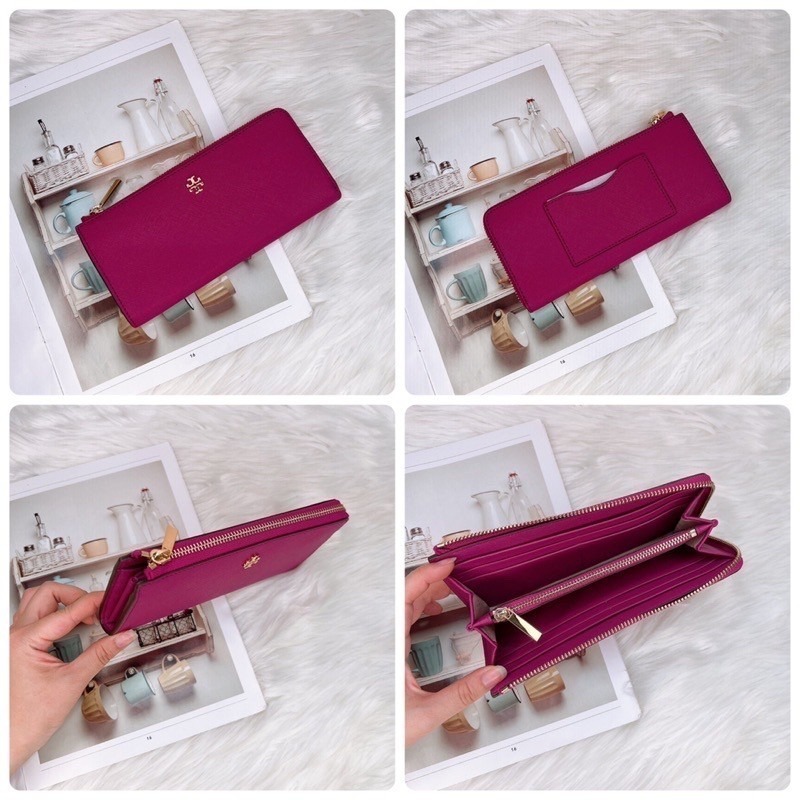 美國代購 台灣現貨 Tory Burch 拉鍊長夾 L型拉鍊長夾-細節圖8