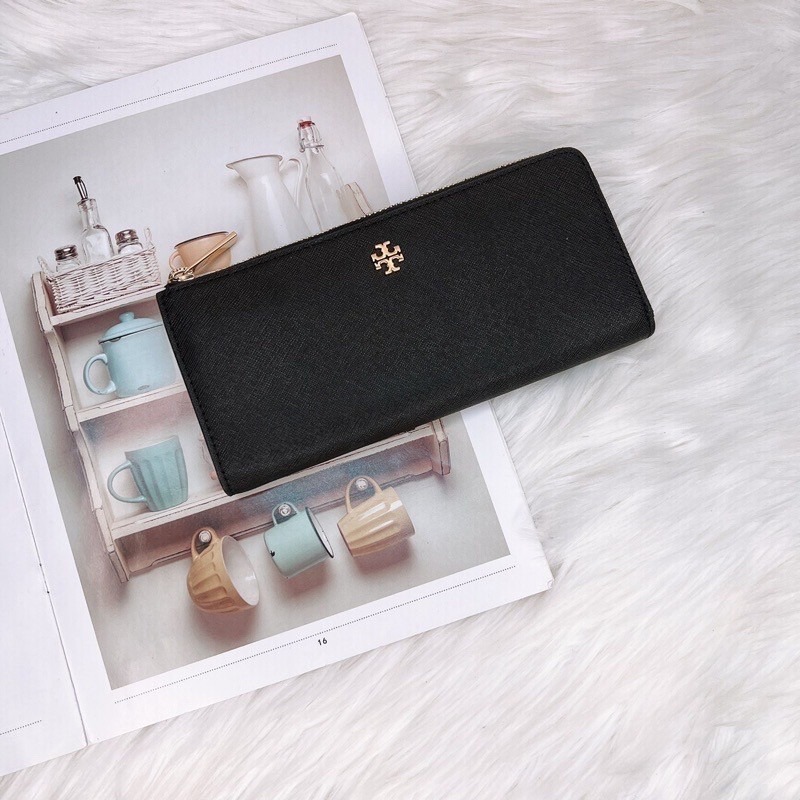 美國代購 台灣現貨 Tory Burch 拉鍊長夾 L型拉鍊長夾-細節圖9