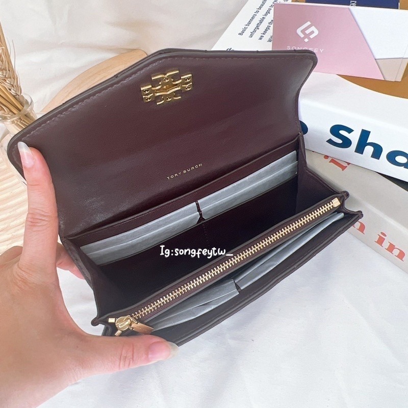 美國代購 台灣現貨 Tory Burch Kira 信封長夾-細節圖2