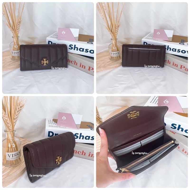 美國代購 台灣現貨 Tory Burch Kira 信封長夾-細節圖5