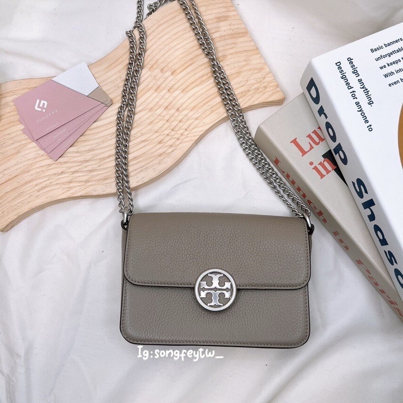 美國代購🇺🇸台灣現貨 Tory Burch Olivia 兩用鏈包 信封包 信封包 WOC 包 肩背包 斜背包-細節圖10