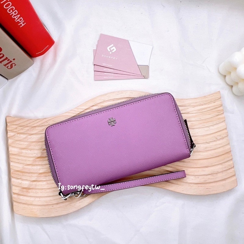 美國代購🇺🇸台灣現貨 Tory Burch 手掛長夾 拉鍊長夾-細節圖2