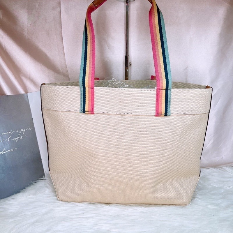 美國代購 台灣現貨 Coach 馬車帆布大托特-細節圖4