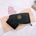 美國代購 台灣現貨 Tory Burch 大金logo 1+1拉鍊長夾-規格圖11