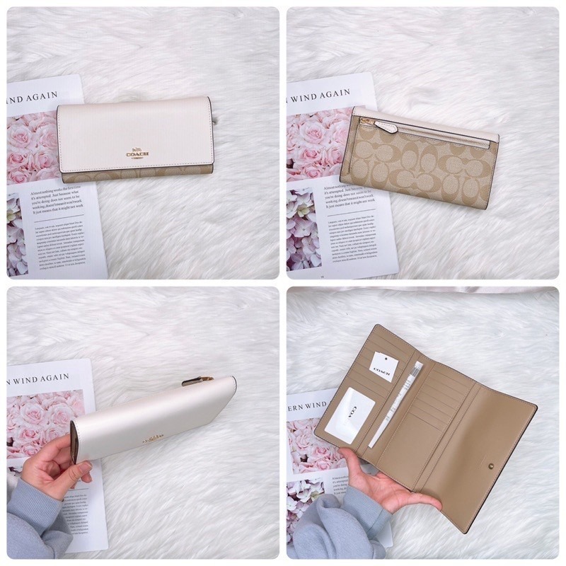 美國代購🇺🇸台灣現貨 Coach 三折長夾 薄長夾-細節圖4