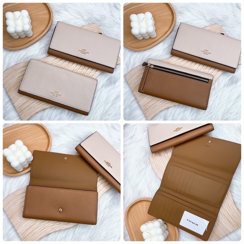美國代購🇺🇸台灣現貨 Coach 三折長夾 薄長夾-細節圖6