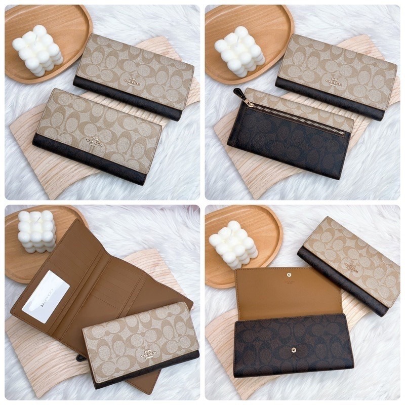 美國代購🇺🇸台灣現貨 Coach 三折長夾 薄長夾-細節圖7