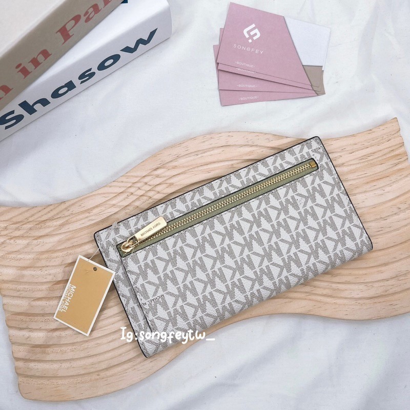 美國代購🇺🇸台灣現貨 MK 兩折薄長夾-細節圖3