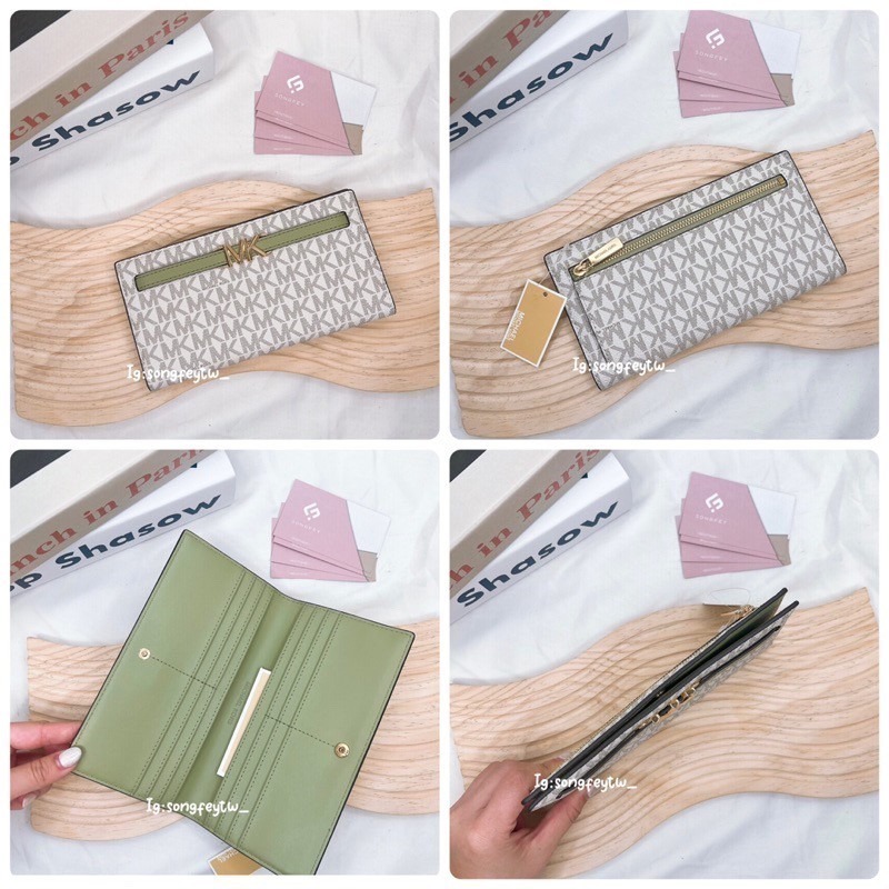 美國代購🇺🇸台灣現貨 MK 兩折薄長夾-細節圖6