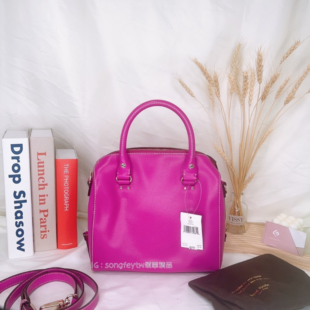 美國代購🇺🇸台灣現貨 Kate apsde  KS 專櫃波士頓 手提包 斜背包 瑕疵大特價-細節圖4