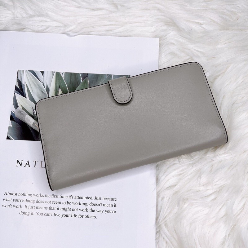 美國代購 台灣現貨 Coach 專櫃款兩折薄長夾-細節圖5