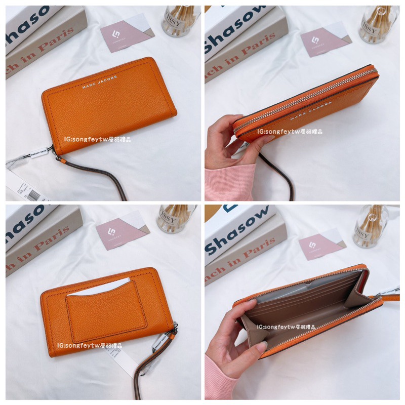 美國代購 台灣現貨 Marc Jacobs 大長夾 手掛長夾-細節圖10
