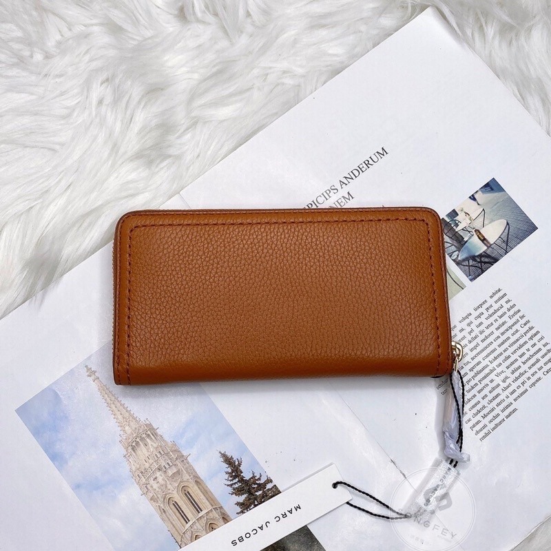 美國代購  台灣現貨 Marc jacobs  MJ 拉鍊長夾-細節圖2