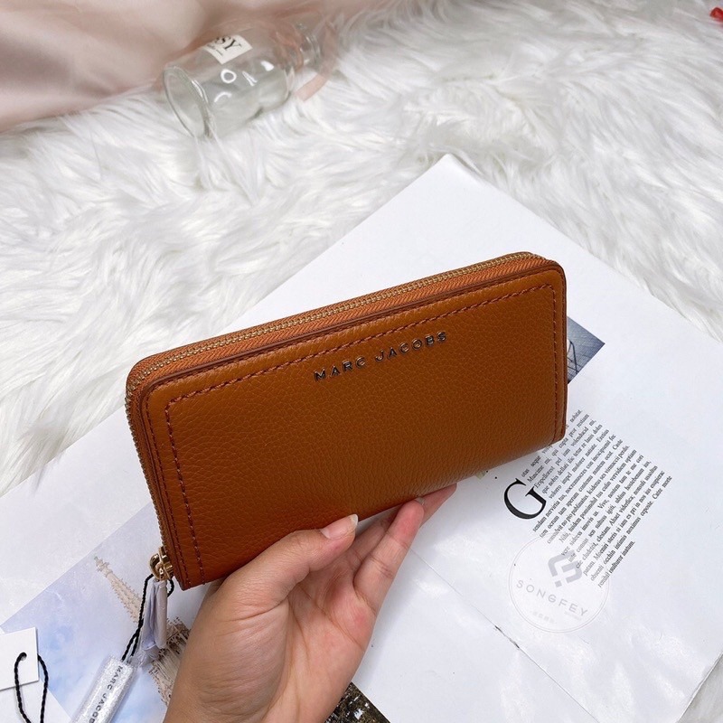 美國代購  台灣現貨 Marc jacobs  MJ 拉鍊長夾-細節圖3