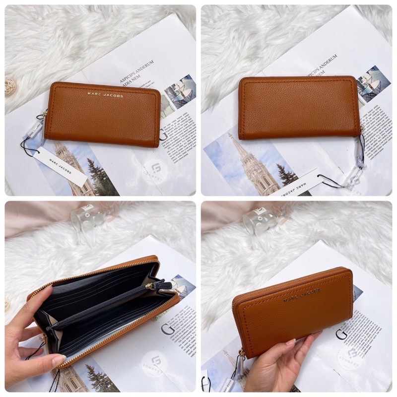 美國代購  台灣現貨 Marc jacobs  MJ 拉鍊長夾-細節圖5