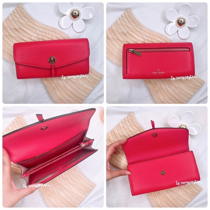美國代購 台灣現貨 Kate Spade 信封長夾-細節圖7