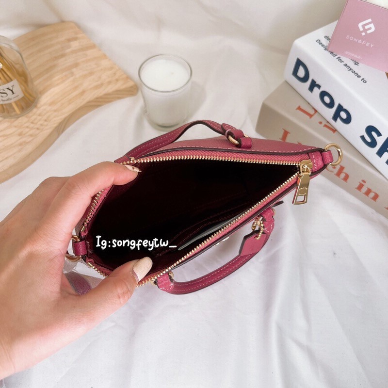 美國代購🇺🇸台灣現貨 Coach 迷你小托特 手提斜背包-細節圖3