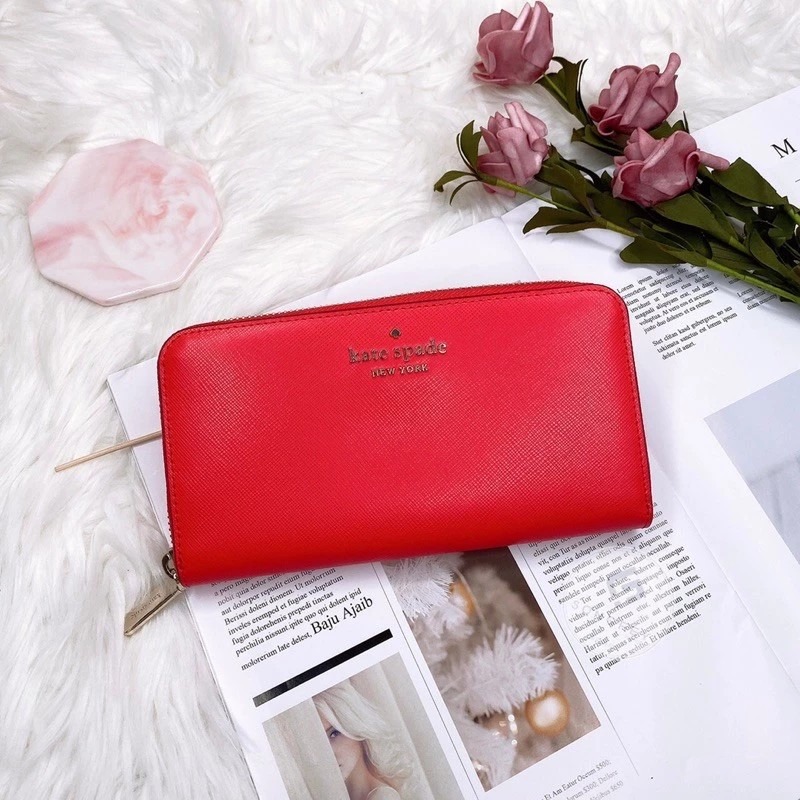 美國代購 台灣現貨 kate spade KS 拉鍊長夾-細節圖2