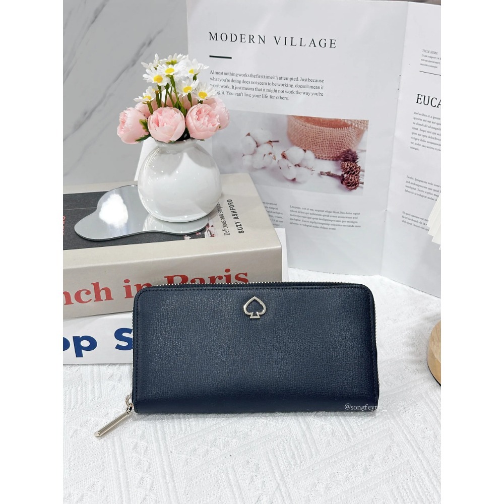 美國代購 台灣現貨 kate spade KS 拉鍊長夾-規格圖8