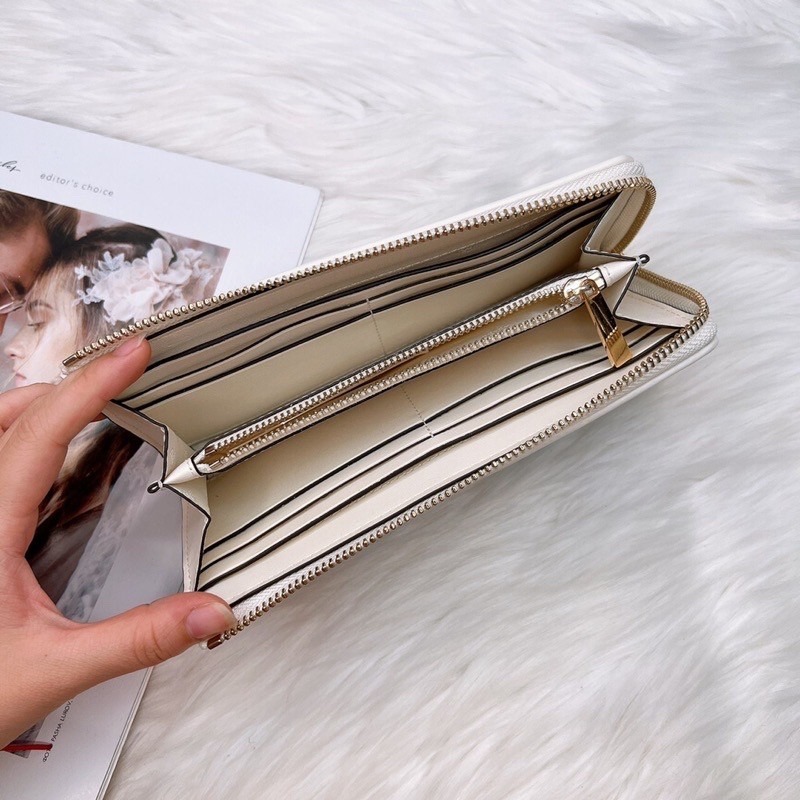 美國代購 台灣現貨 Tory Burch｜TB 限定款 L型拉鍊長夾-細節圖4