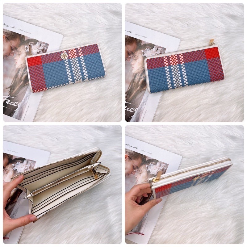 美國代購 台灣現貨 Tory Burch｜TB 限定款 L型拉鍊長夾-細節圖5