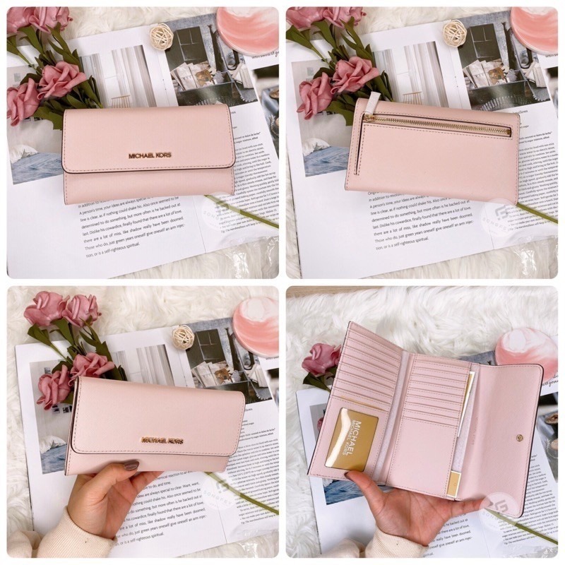美國代購🇺🇸台灣現貨 MK 三折長夾 多卡層長夾-細節圖2