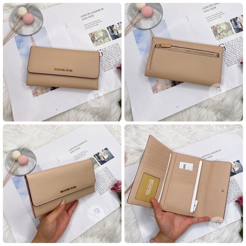 美國代購🇺🇸台灣現貨 MK 三折長夾 多卡層長夾-細節圖4