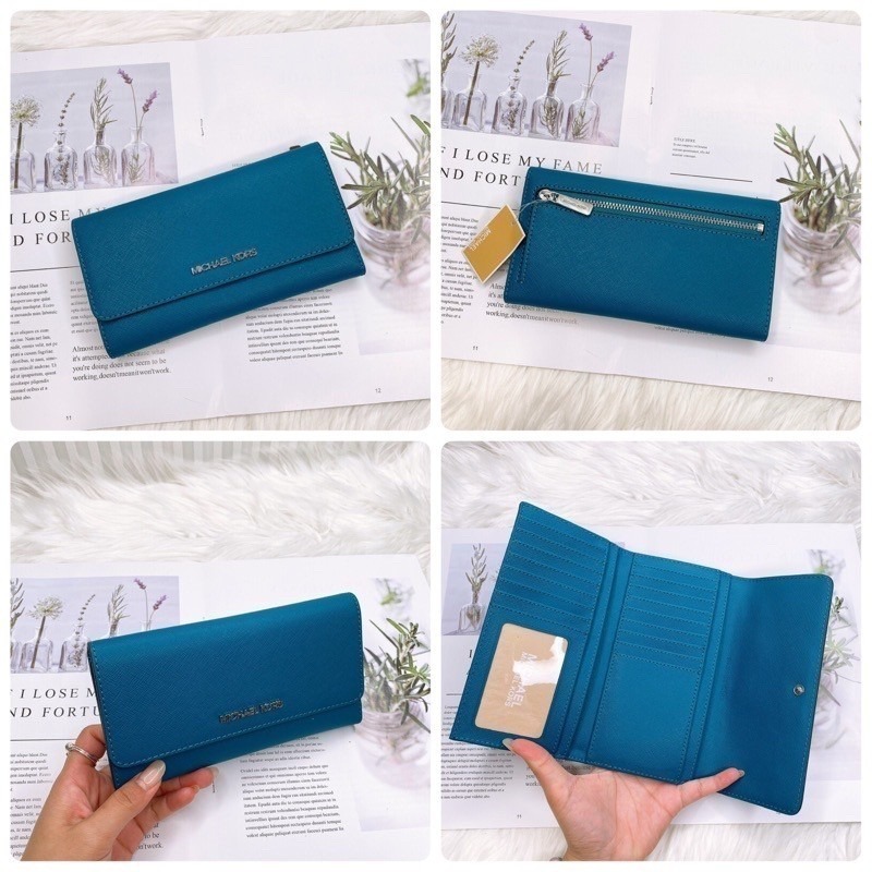 美國代購🇺🇸台灣現貨 MK 三折長夾 多卡層長夾-細節圖5