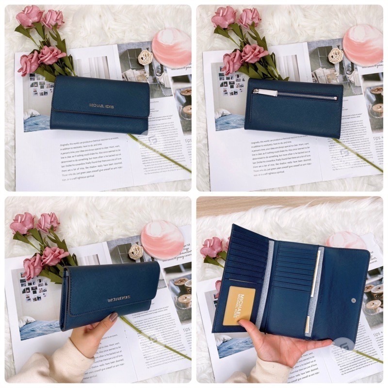 美國代購🇺🇸台灣現貨 MK 三折長夾 多卡層長夾-細節圖6