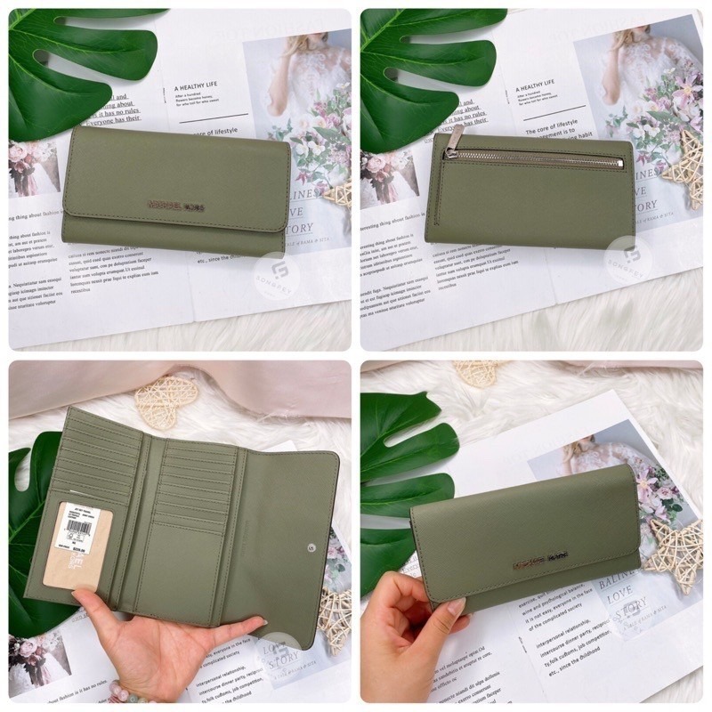 美國代購🇺🇸台灣現貨 MK 三折長夾 多卡層長夾-細節圖7