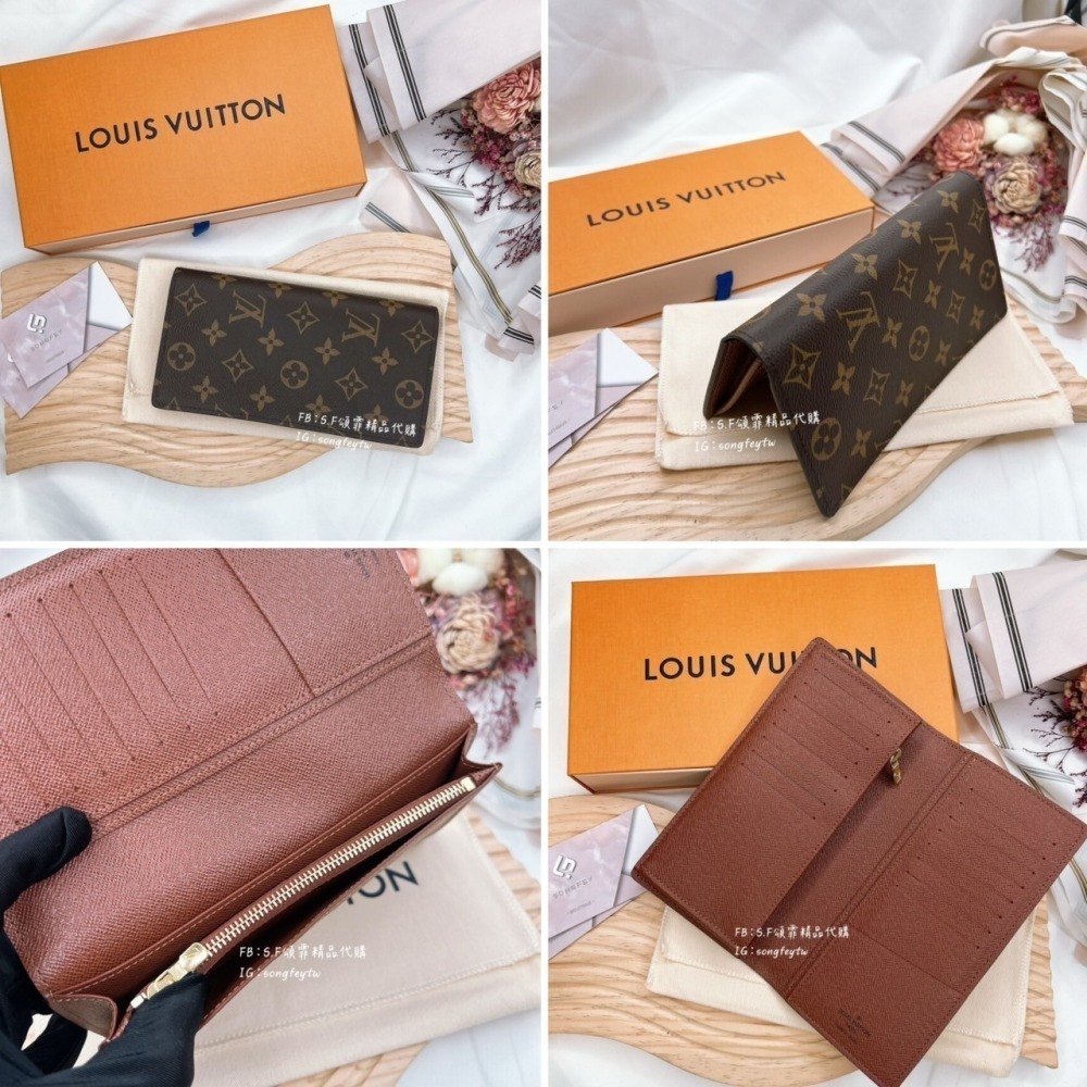 歐美代購 台灣現貨 Louis Vuitton｜LV 兩折男長夾 M66540 M61697-細節圖8