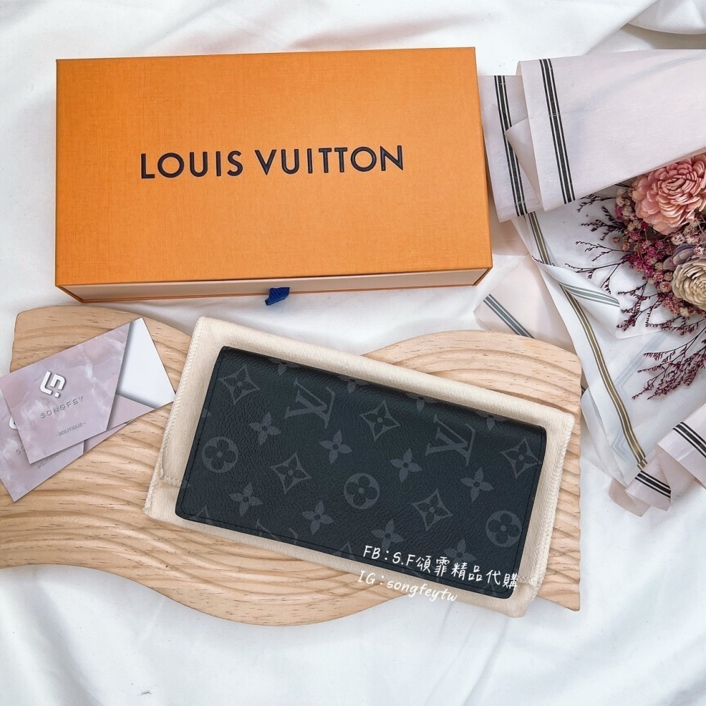 歐美代購 台灣現貨 Louis Vuitton｜LV 兩折男長夾 M66540 M61697-細節圖9