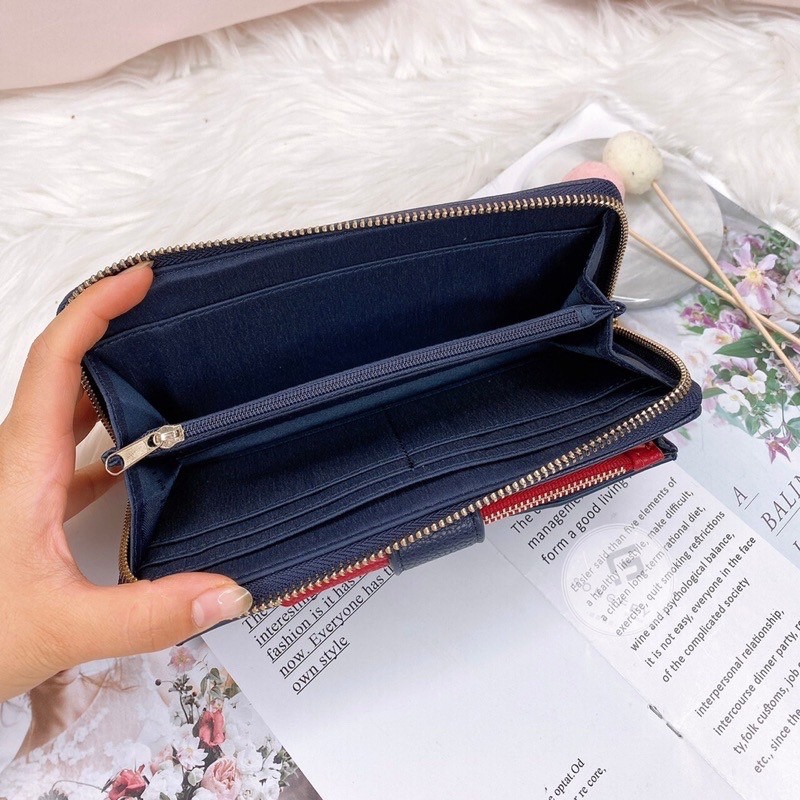 美國代購  台灣現貨 Tommy 1+1拉鍊長夾-細節圖4