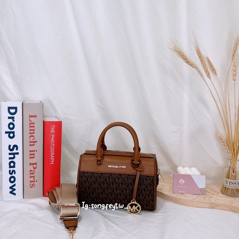 美國代購🇺🇸台灣現貨 MK 迷你波士頓 手提斜背包-細節圖2