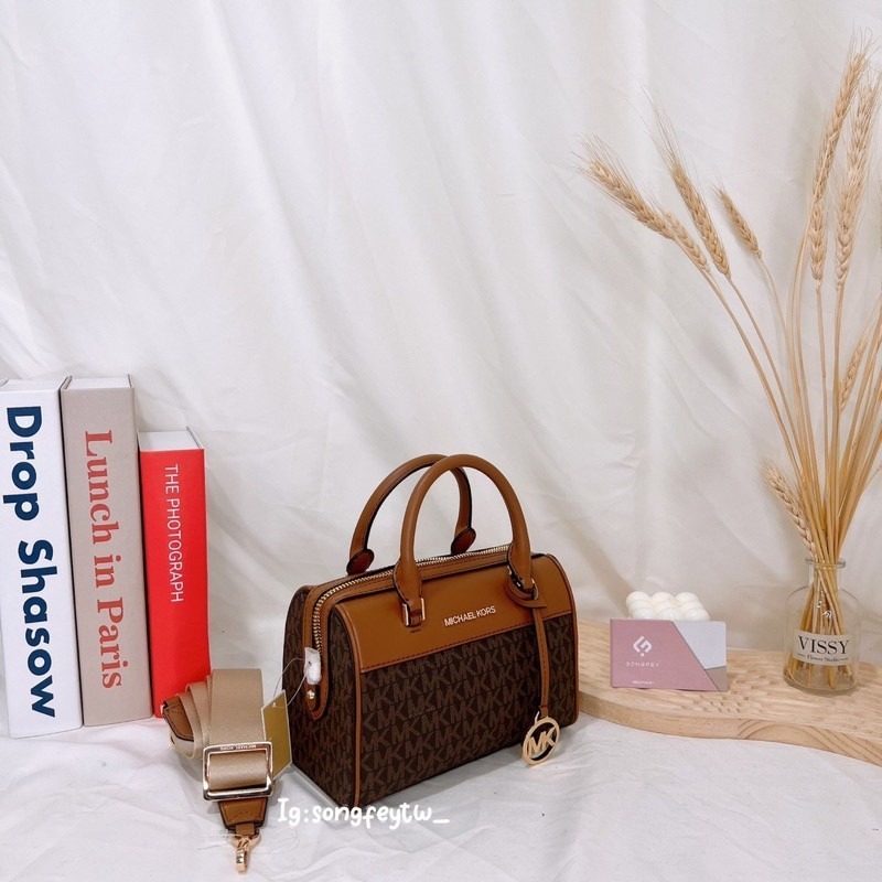 美國代購🇺🇸台灣現貨 MK 迷你波士頓 手提斜背包-細節圖3