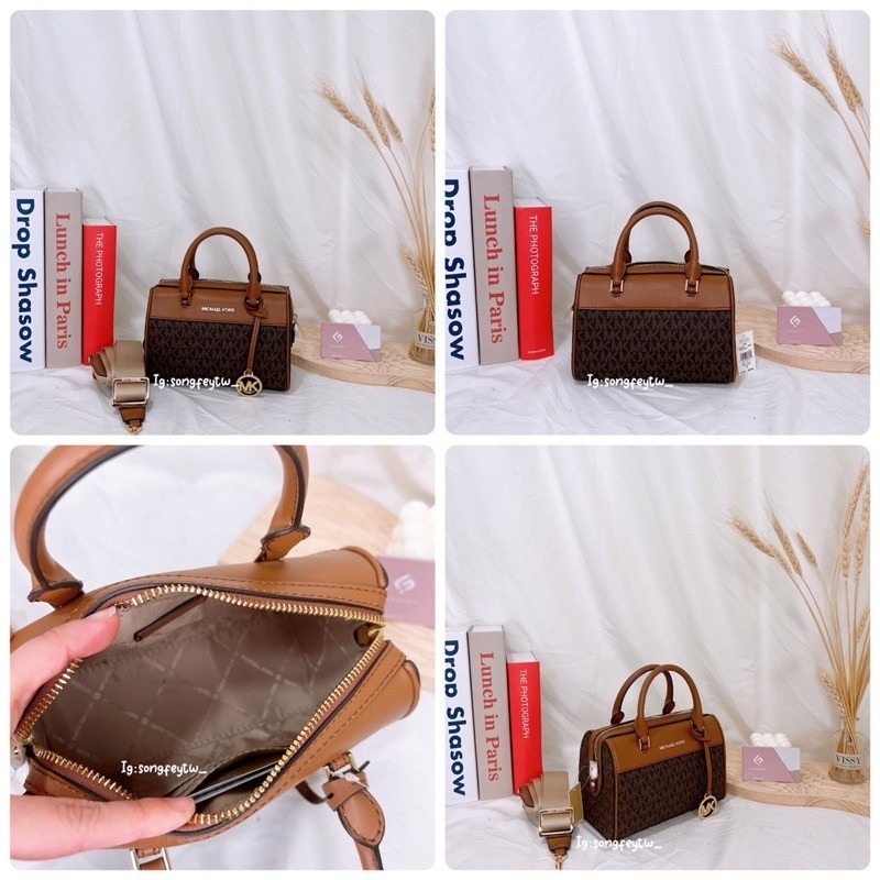 美國代購🇺🇸台灣現貨 MK 迷你波士頓 手提斜背包-細節圖6