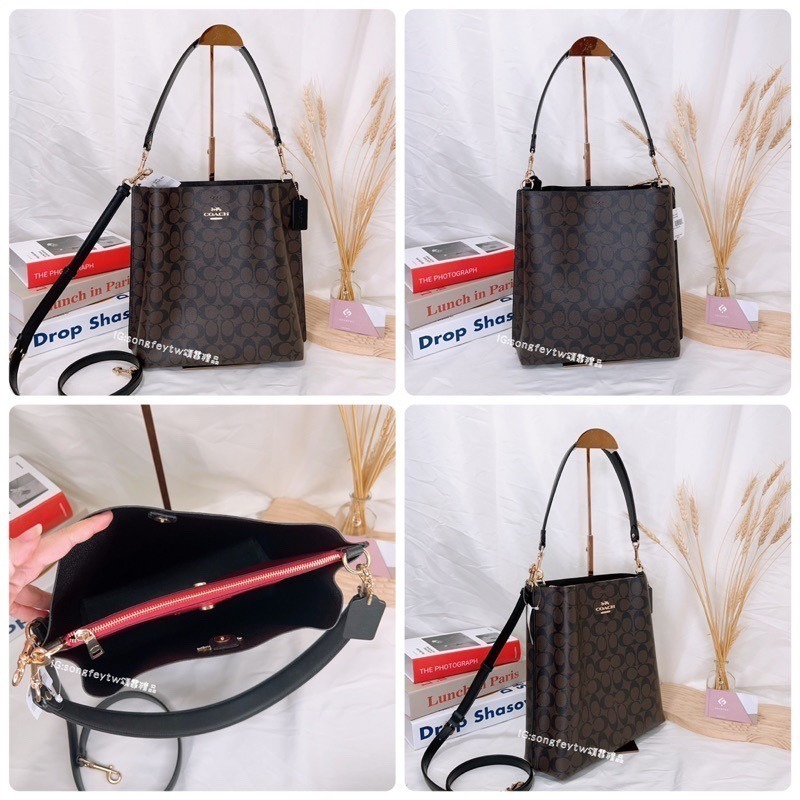 美國代購🇺🇸台灣現貨 Coach 茉莉大水桶 肩背包 斜背包-細節圖4