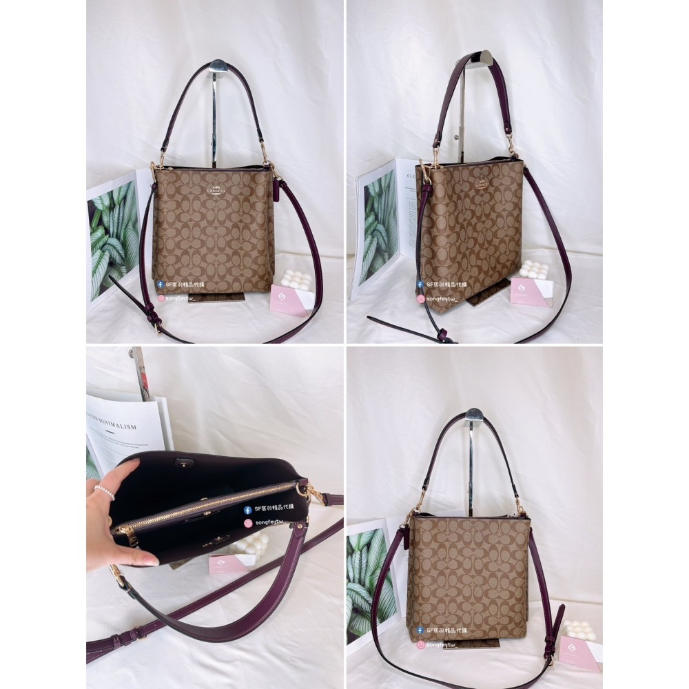 美國代購🇺🇸台灣現貨 Coach 茉莉大水桶 肩背包 斜背包-細節圖11