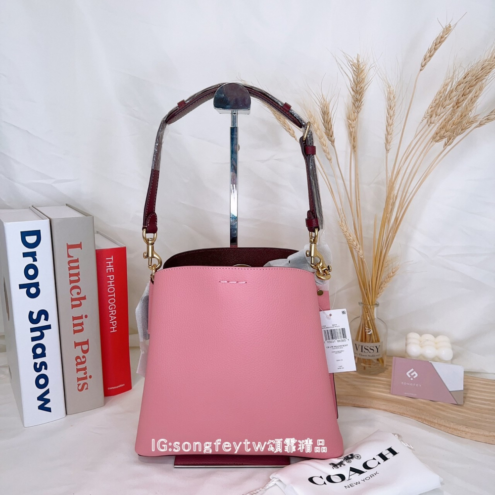 美國代購 台灣現貨 Coach 專櫃款水桶包 肩背包 斜背包-細節圖4