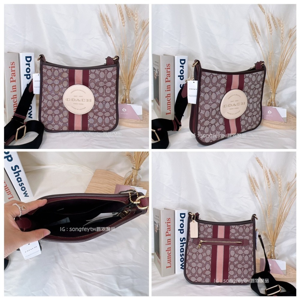 美國代購🇺🇸台灣現貨 Coach 文件包 斜背包-細節圖6
