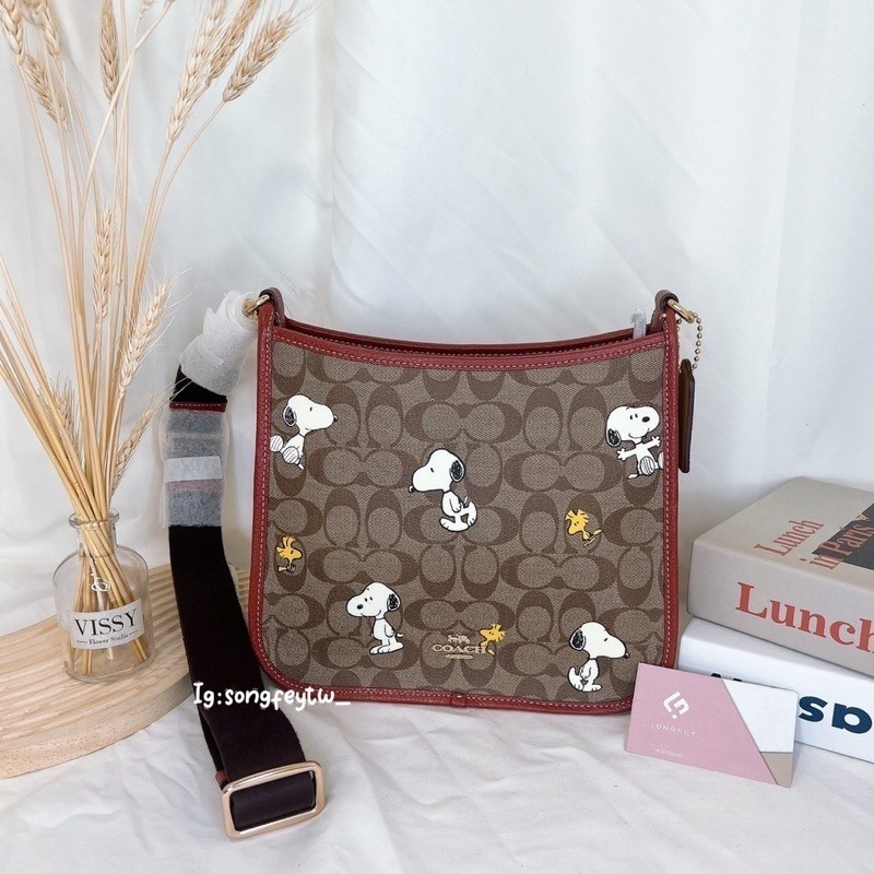 美國代購🇺🇸台灣現貨 Coach 文件包 斜背包-細節圖7