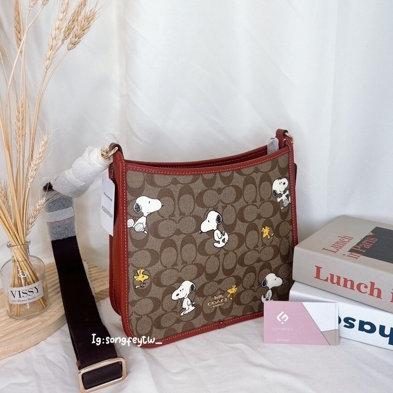 美國代購🇺🇸台灣現貨 Coach 文件包 斜背包-細節圖8