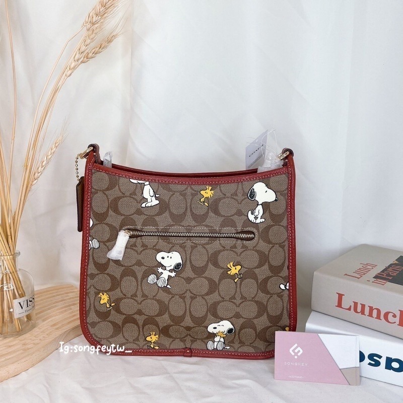 美國代購🇺🇸台灣現貨 Coach 文件包 斜背包-細節圖10