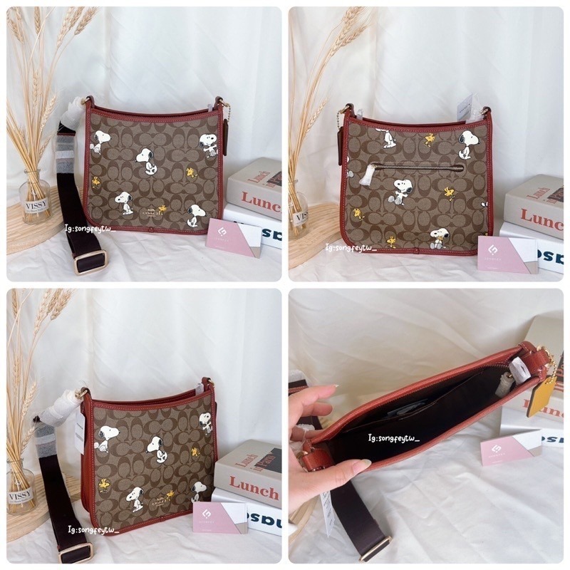 美國代購🇺🇸台灣現貨 Coach 文件包 斜背包-細節圖11