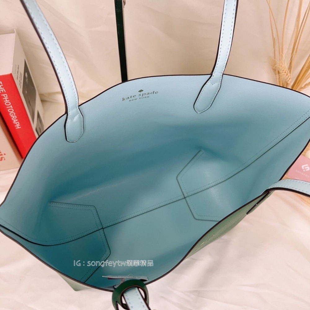 美國代購🇺🇸台灣現貨 Kate spade｜KS 雙面 1+1 托特包-細節圖3