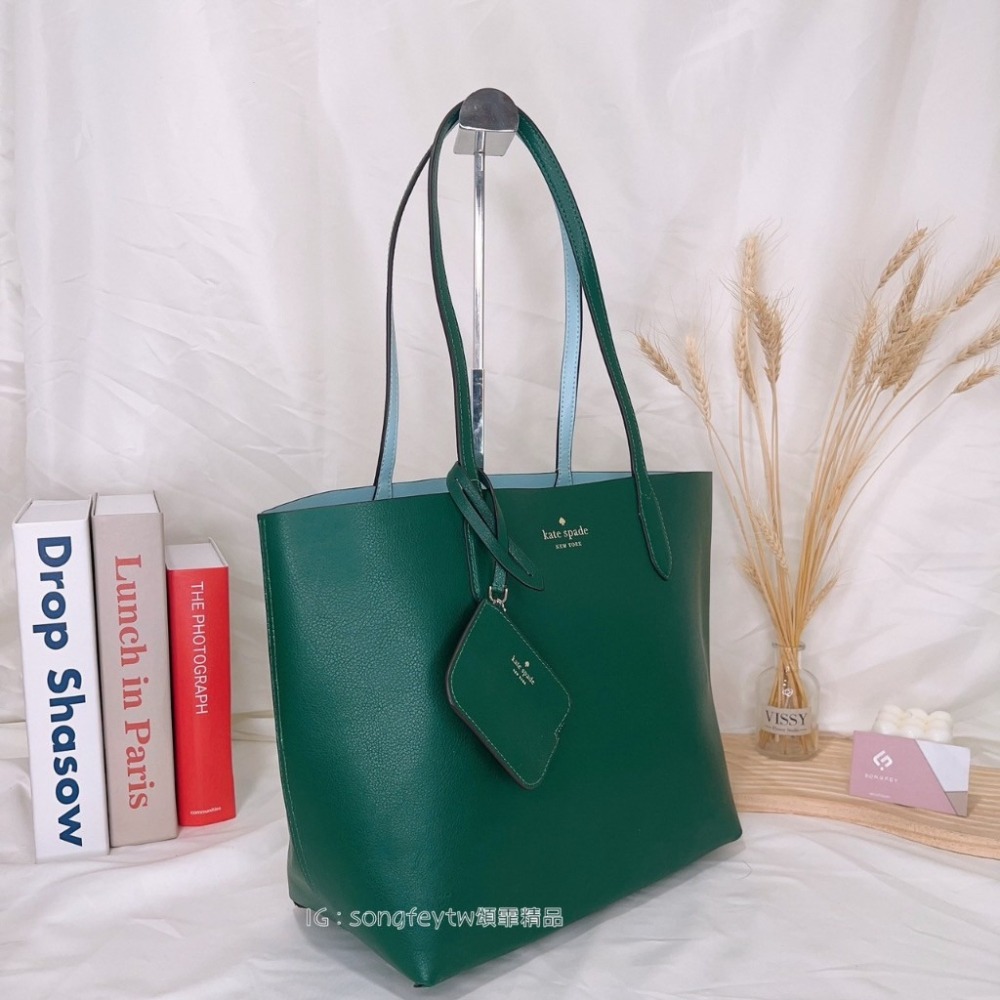 美國代購🇺🇸台灣現貨 Kate spade｜KS 雙面 1+1 托特包-細節圖4