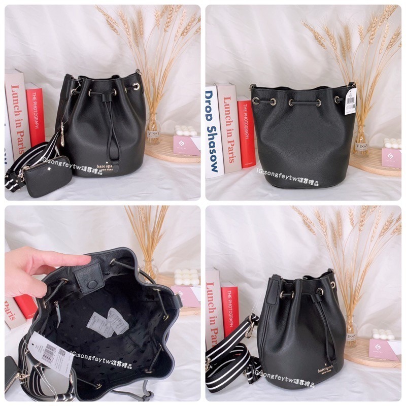 美國代購🇺🇸台灣現貨 Kate spade 新款 1+1 水桶包 斜背包 大款-細節圖8