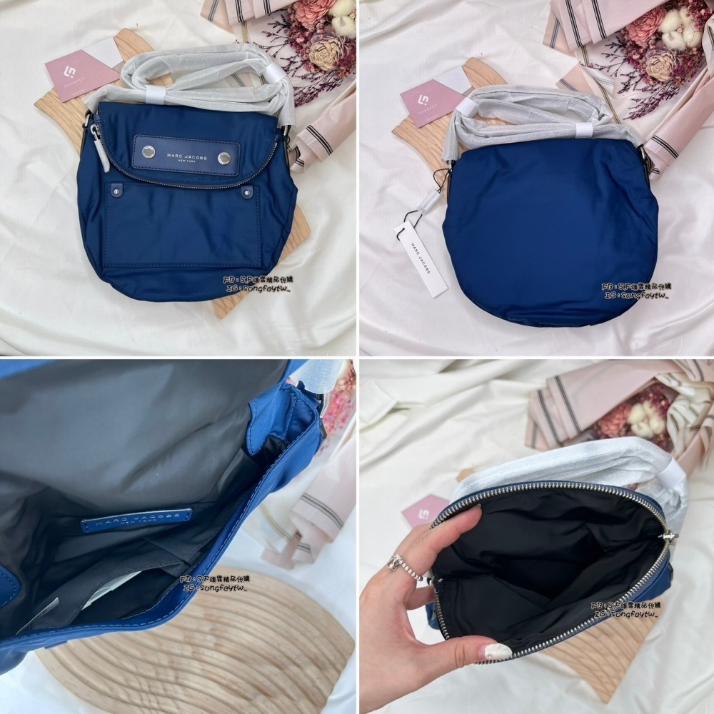 美國代購🇺🇸台灣現貨 Marc Jacobs 尼龍小豬包 馬鞍包 斜背包-細節圖7