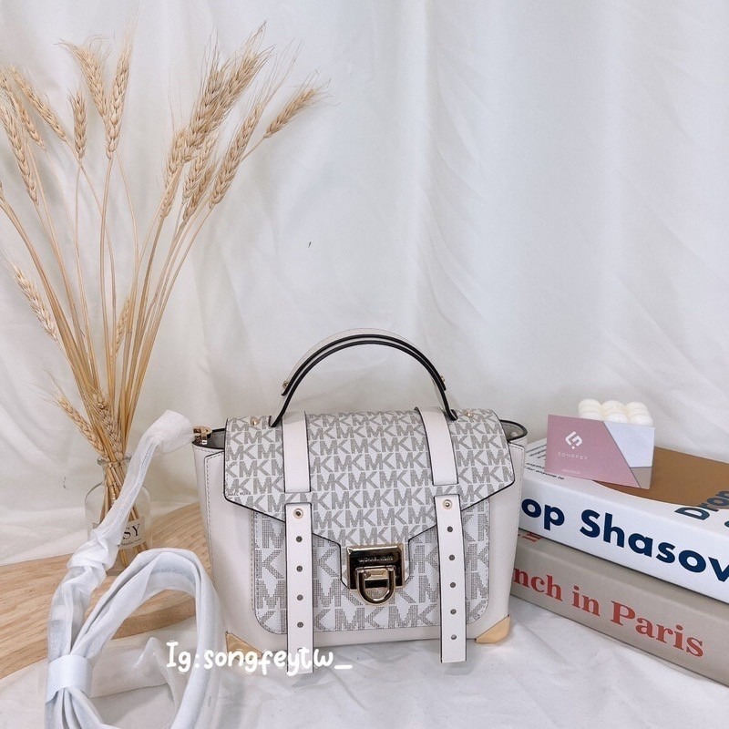 美國代購🇺🇸台灣現貨 Michael Kors MK 曼哈頓包 信封包 郵差包 手提斜背包-細節圖4