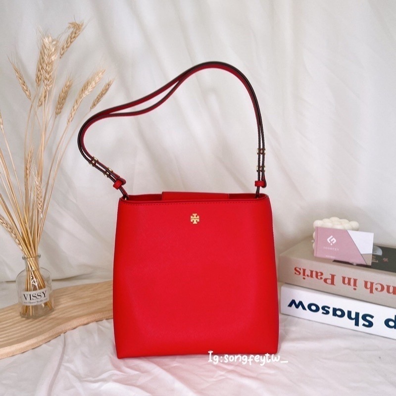 美國代購 台灣現貨 Tory Burch 兩用水桶包 防刮水桶包 肩背包 斜背包-細節圖2